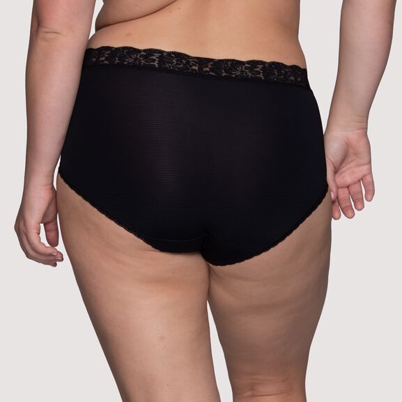PACT Women's Roman Holiday Lace Waist Brief 3-Pack 2XL