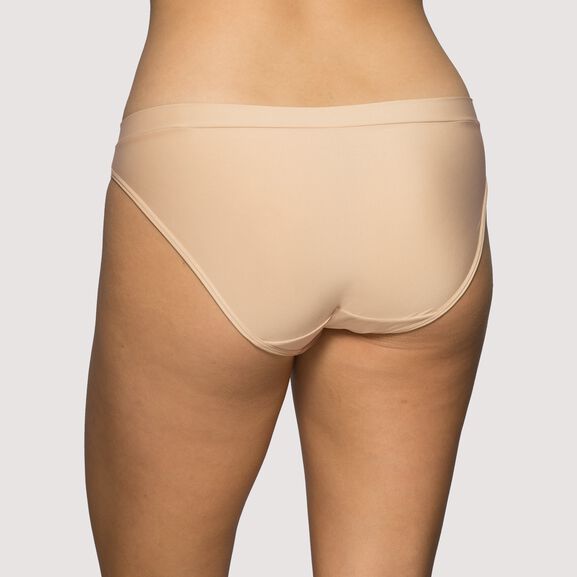 Vanity Fair Women's Beyond Comfort Silky Stretch Brief Underwear, 3 Pack