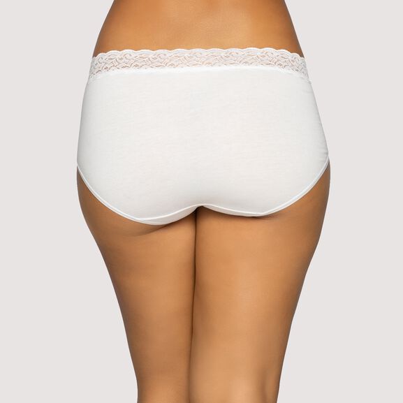 Hanes women's Hi-Cut Panties Pack, Lightweight Cotton Hi-Cuts, 6-Pack  (Retired, Colors May Vary)