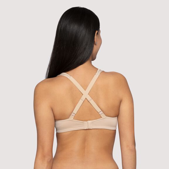 Vanity Fair Body Caress Full Coverage Wire Free Bra, Bras, Clothing &  Accessories
