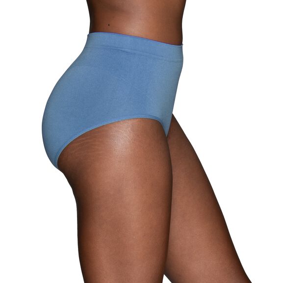 Attributes Women's Brief Panties Set Size L Seamless Stretch 5 Pack