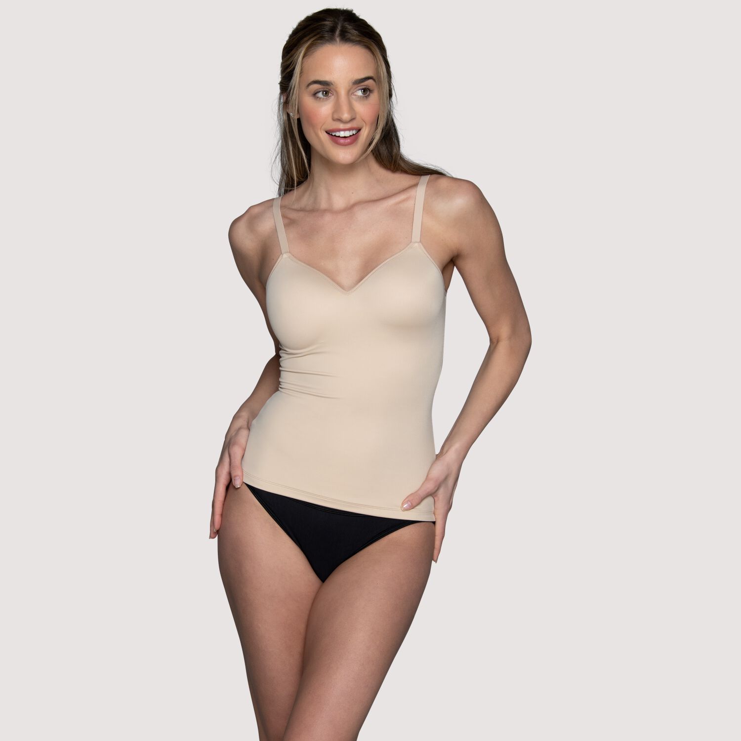 Strapless Shapewear For Women Tummy Control S Padded Bra Camisole Cami  Compression Tank Top Shaping Pants Beige XXL 