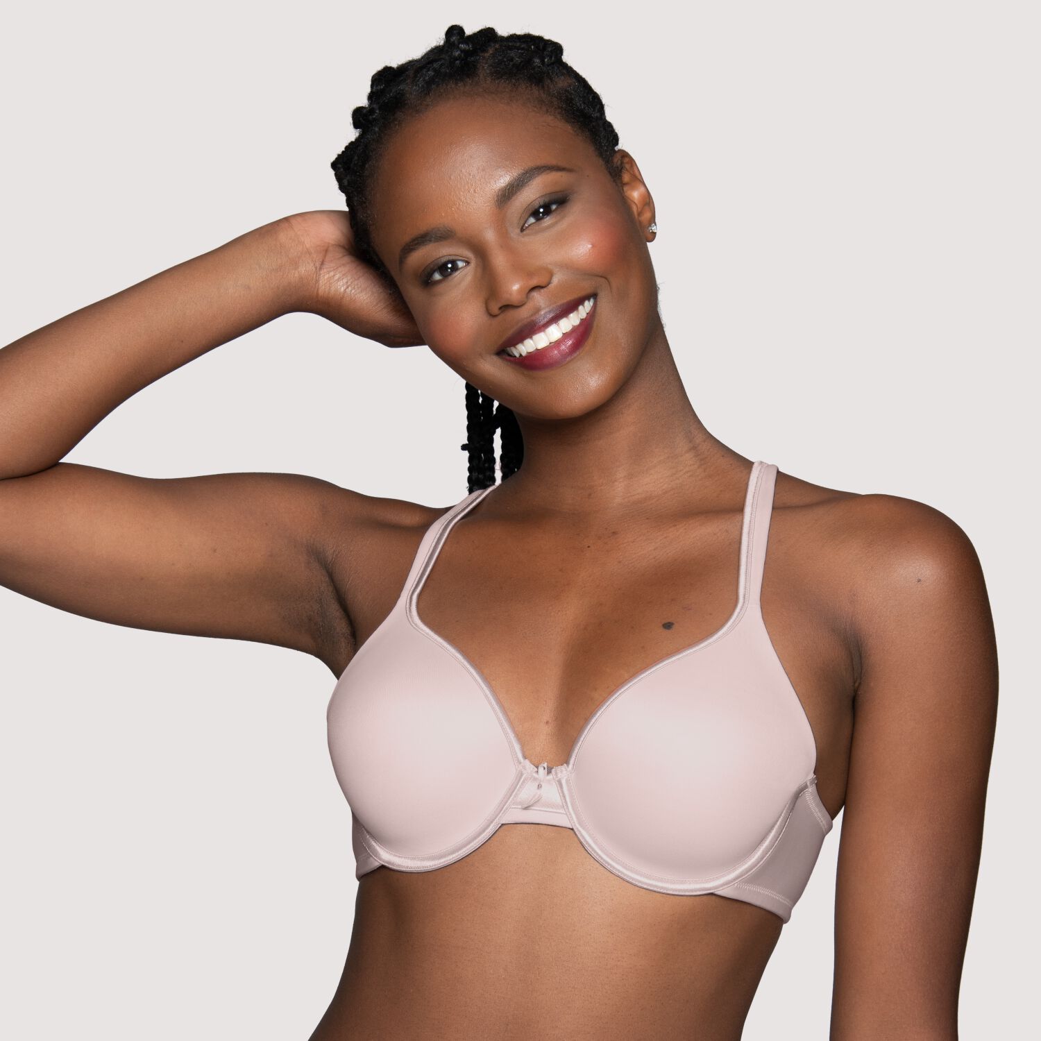 Vanity Fair Exquisitely You Back Smoother Bra 75335 38 C  Black/Steel Grey : Clothing, Shoes & Jewelry