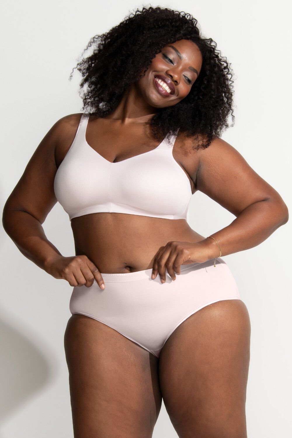 Model wearing an Beyond Comfort® Bra