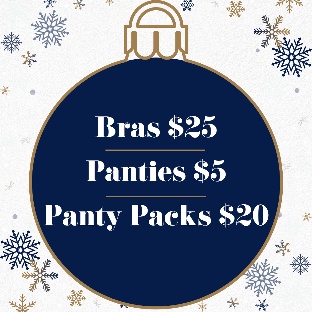 effortless bras $27.99 Panties $7 panty pack $20