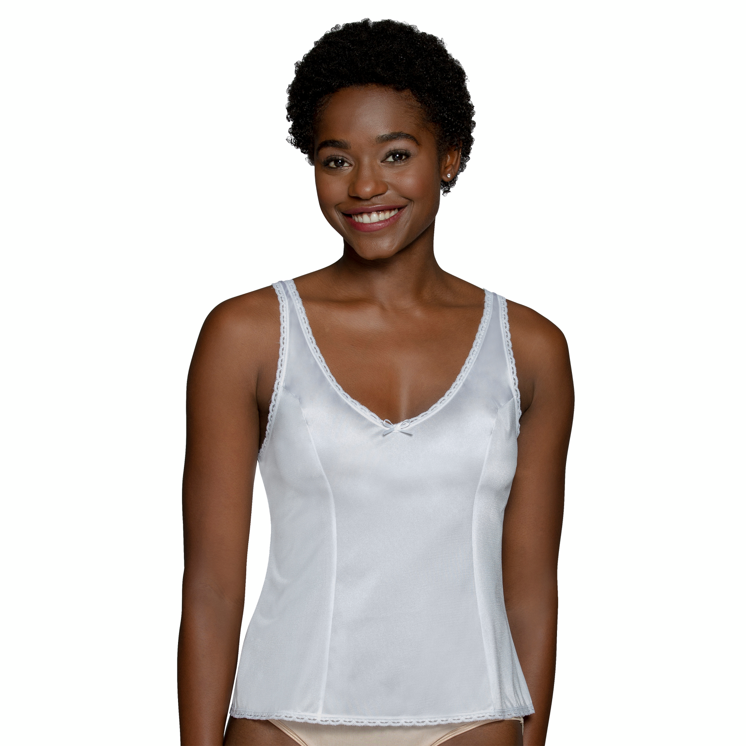 Vanity Fair Nylon White Camisoles & Camisole Sets for Women for sale
